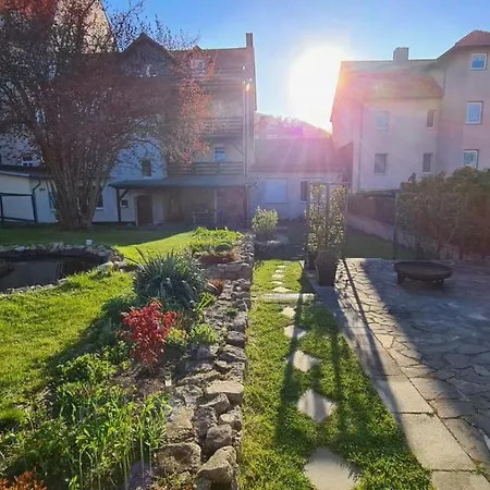 Ferienwohnung Am Friedenspark Daire *